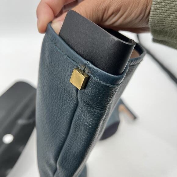 Stuart Weitzman Charlie Leather Knee-High Heeled Boots Women's 6.5 Green EUC - Picture 14 of 15